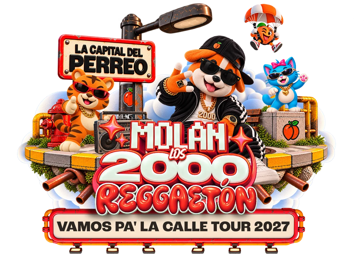 Molan los 2000 Reggaetón · Vamos pa’ la calle Tour 2027