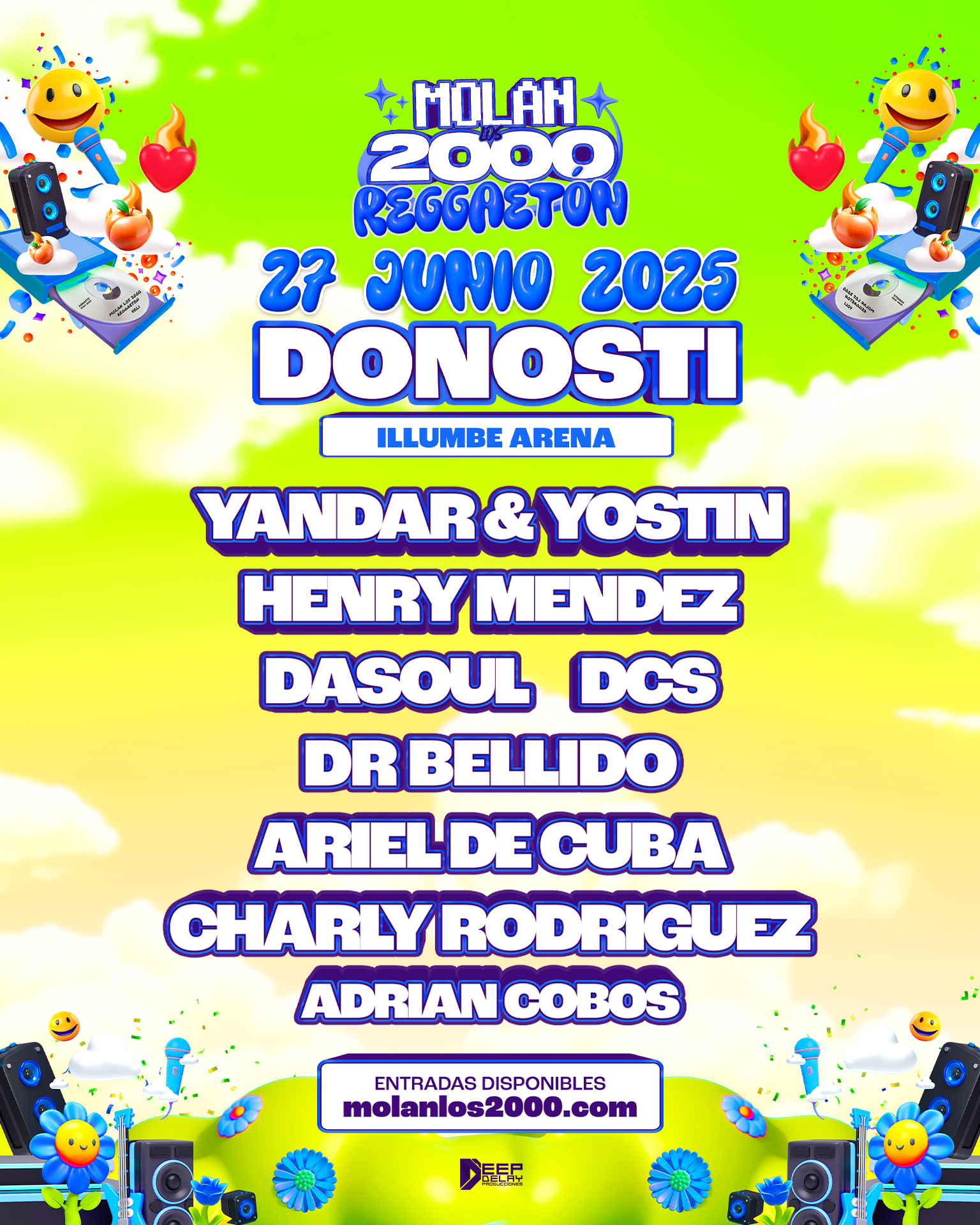 Cartel original de Donosti – 27 Junio 2025